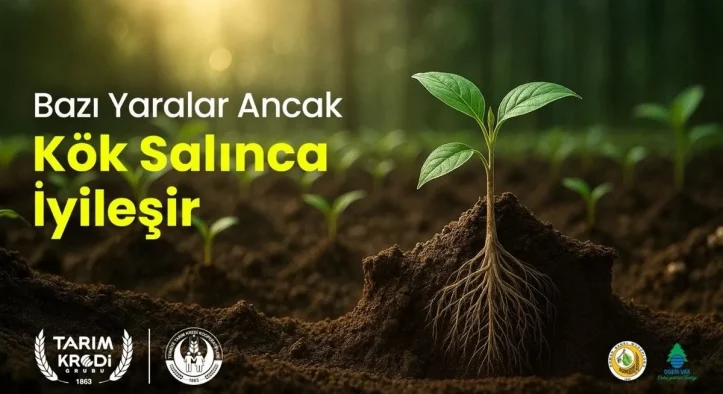 Tarım Kredi, 62 Bin Fidanla Geleceğe Nefes Oluyor